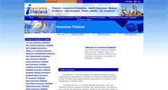 Desktop Screenshot of insurancethailand.info